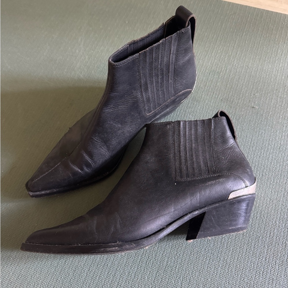 rag & bone black Ankle Booties